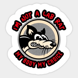 Lab Rat Sticker